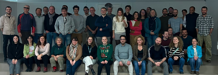 Photo d'une partie des agents de l'UMR Emmah