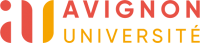 Logo Avignon université horizontal